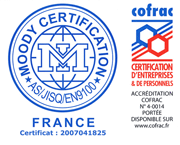 Certification EN9100 Aéraunautique